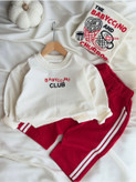 ست دورس و شلوار بچگانه طرح Babyccino؛ اسپرت و خوشاستایل